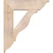 Ekena Millwork Funston Traditional Smooth Bracket, Douglas Fir, 5 1/2"W x 26"D x 30"H BKT06X26X30FST01SDF - alternate 3